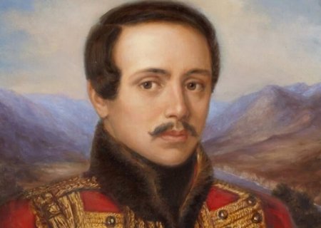 Михаил юрьевич лермонтов портрет