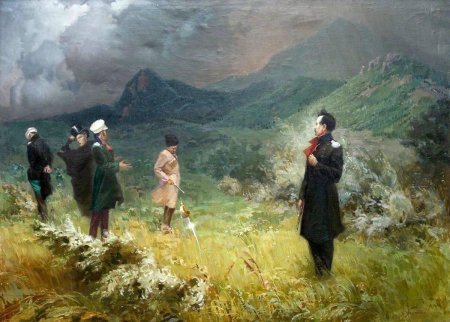 Михаил юрьевич лермонтов дуэль