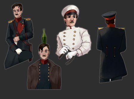 Григорий печорин грушницкий арт