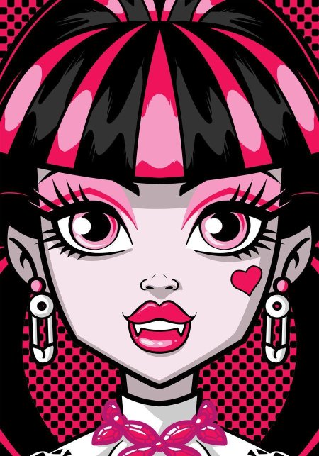 Мультик монстры хай дракулаура