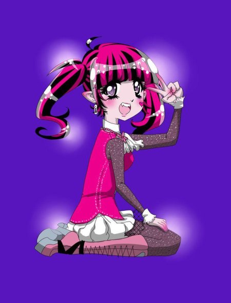 Аниме монстр хай дракулаура