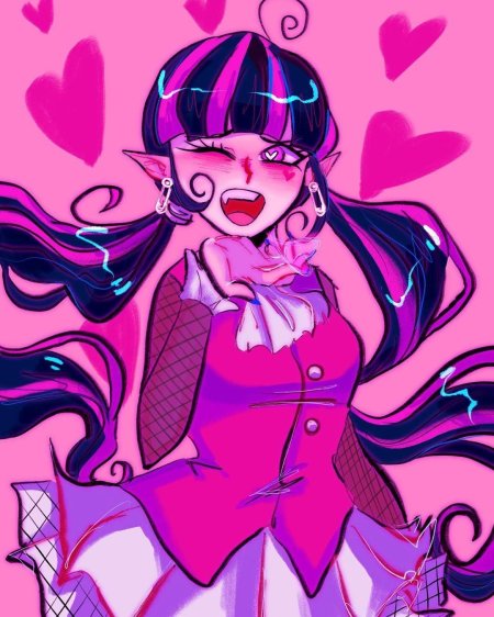 Дракулаура монстер хай арт