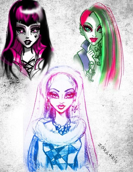 Монстер хай персонажи