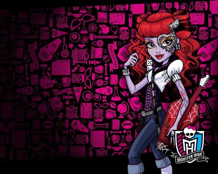 Арты Оперетты из «Monster High»