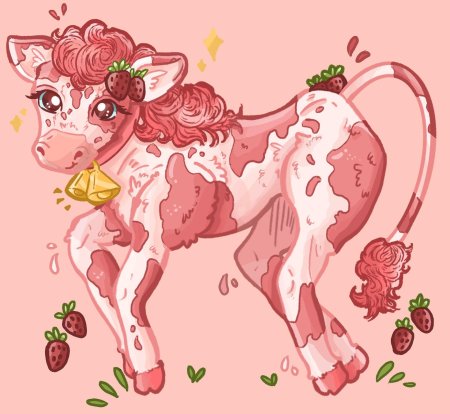 Стравберри корова