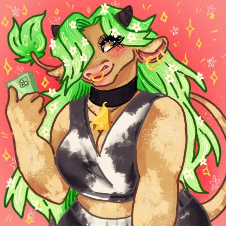 Фурри корова