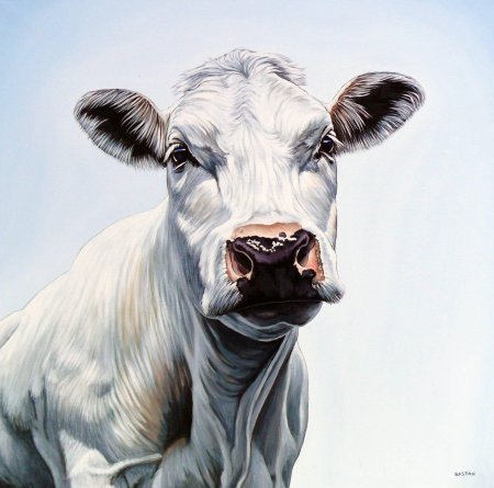 Картина корова