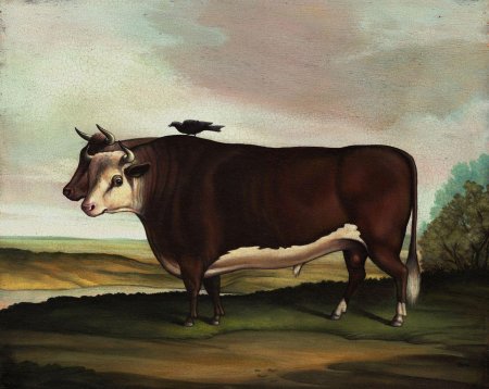 Даниэль кэслер художник корова