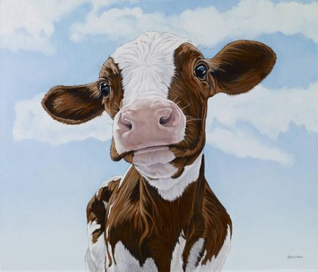 Даниэль кэслер художник корова