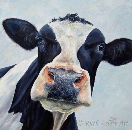 Картина корова