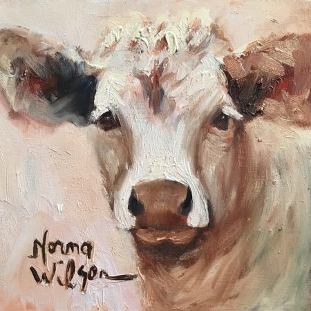 Корова картина