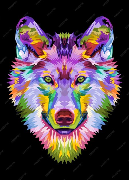 Радужный волк