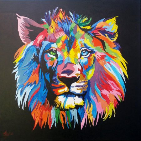Радужный лев