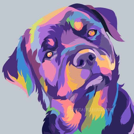 Разноцветные животные