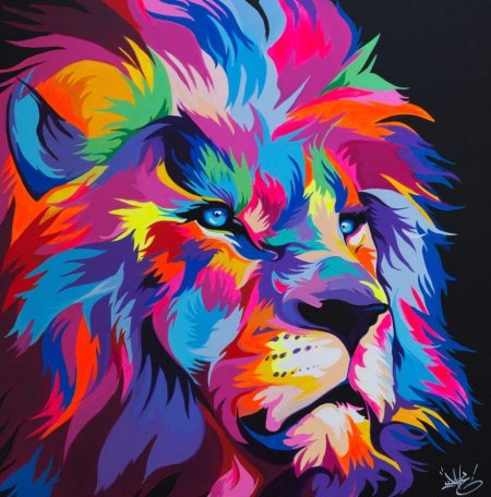 Радужный лев