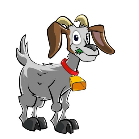 Козёл мультяшный