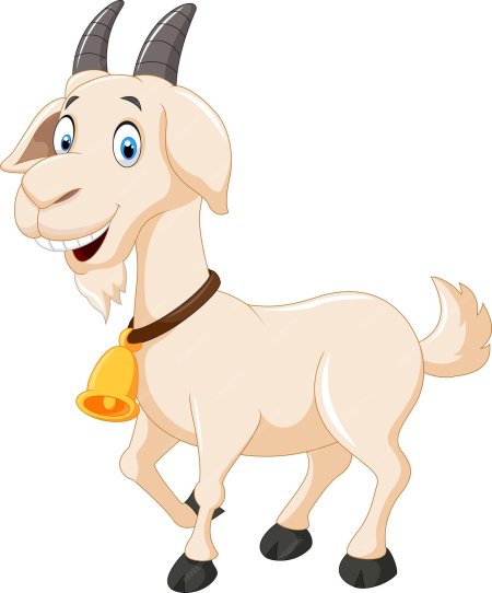 Коза мультяшная