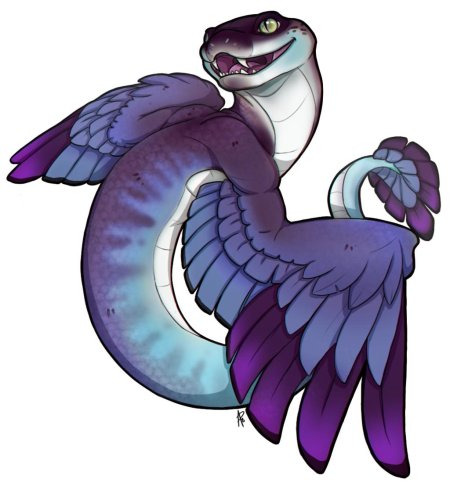 Милая змея арт