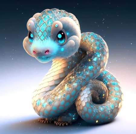 Змеи красивые