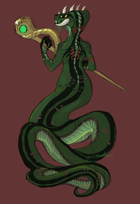 Серпентины змеи