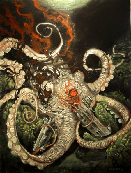 Осьминог кракен