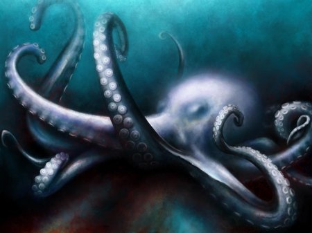 Гигантский осьминог кракен