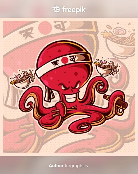 Осьминог логотип