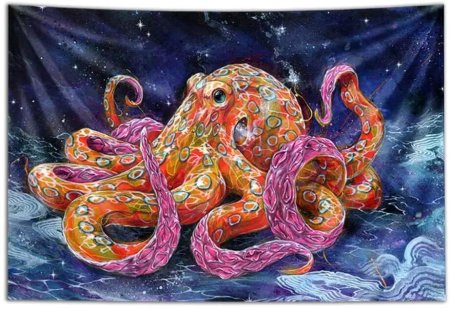 Осьминог картина