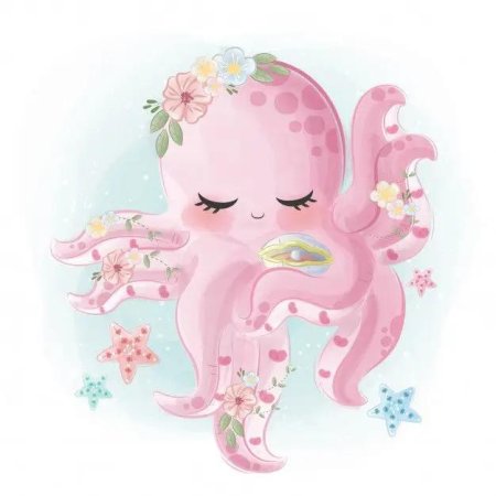 Милый осьминог