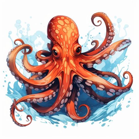 Осьминог и кальмар