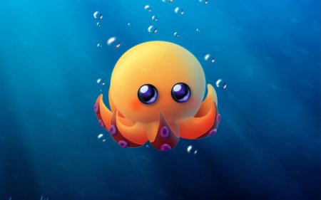 Милый осьминог