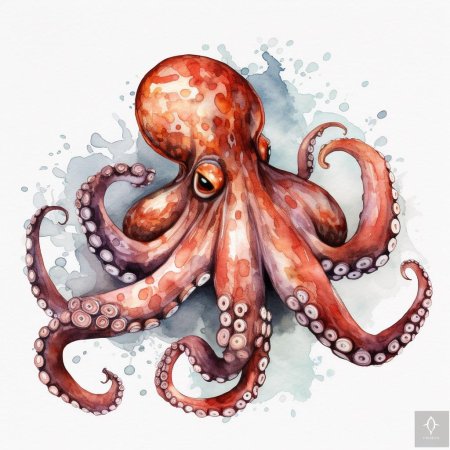 Осьминог кальмар