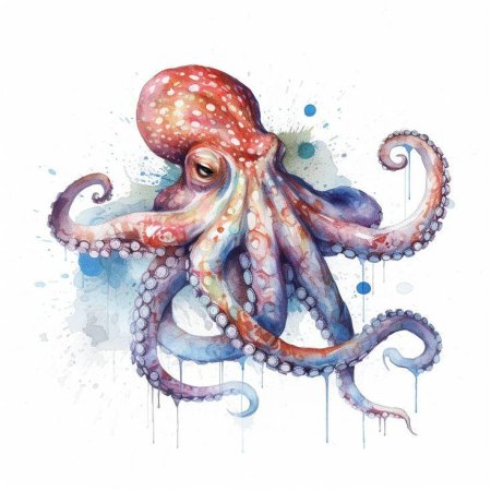 Осьминог кальмар