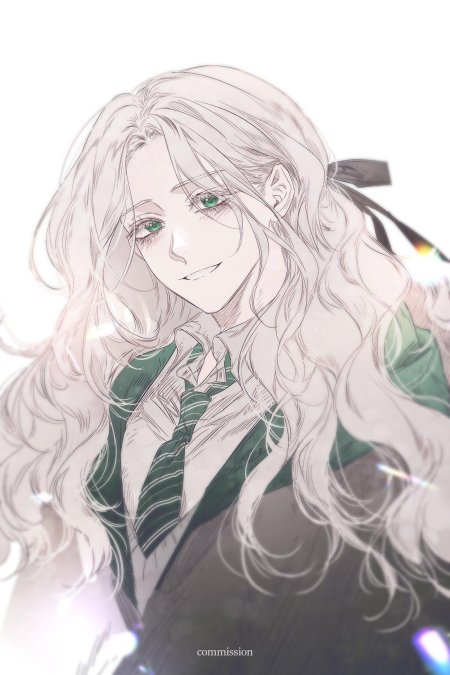 Гарри поттер аниме слизерин