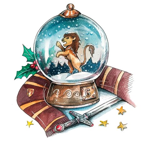 Снежный шар гарри поттер