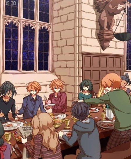 Аниме гарри поттер