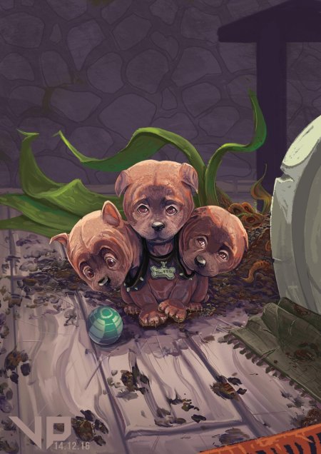 Гарри поттер пушок