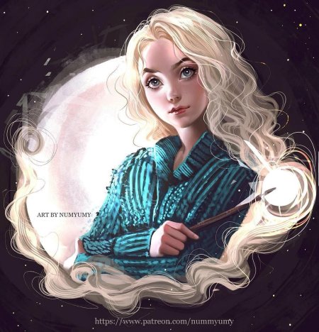 Гарри поттер полумна