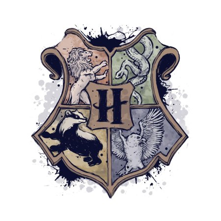 Герб гарри поттер хогвартс