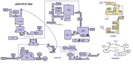 Карты Хогсмида из «Гарри Поттера»
