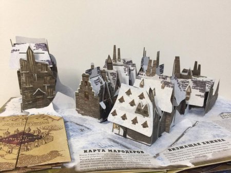 Мэтью рэйнарт: гарри поттер. трехмерная карта хогвартса и хогсмида