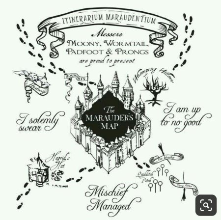 Карта морадеровгарри поттер