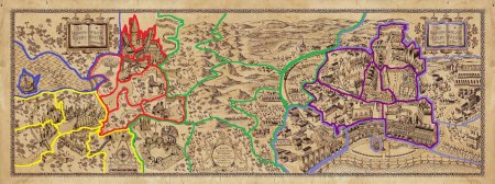 Карта хогсмида hogwarts legacy