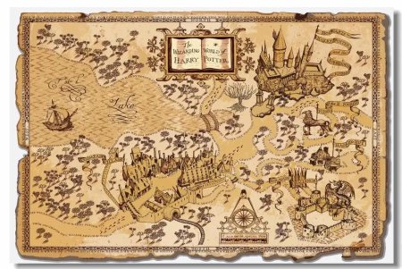Карта мародеров гарри поттер