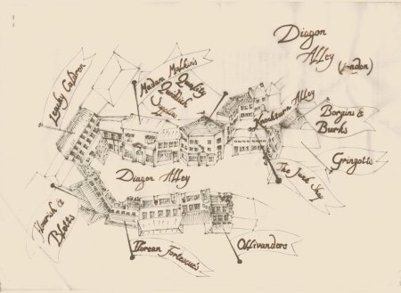 Карта хогсмида гарри поттер