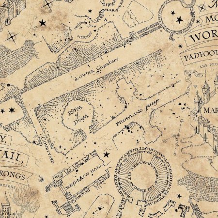 Карта мародеров гарри поттер