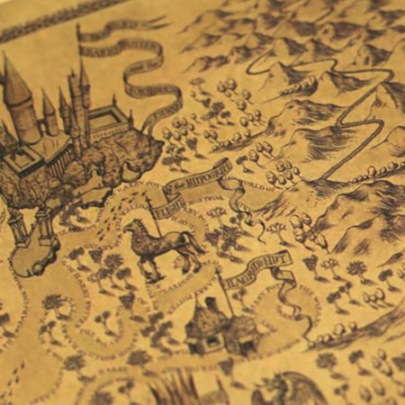 Карта мародеров гарри поттер