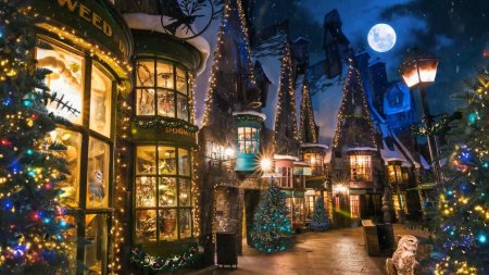 Гарри поттер рождество хогсмид