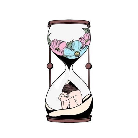 Песочные часы эскиз