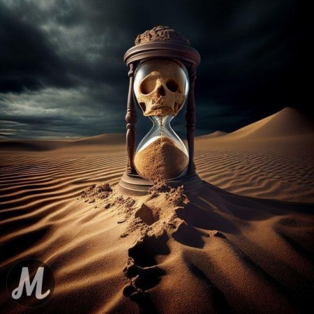 Песочные часы картина